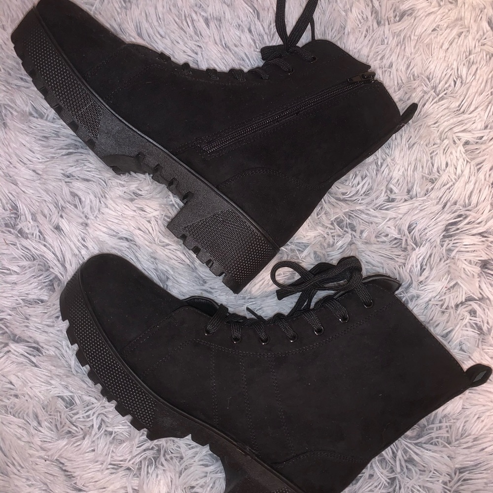 Forever 21 combat boots